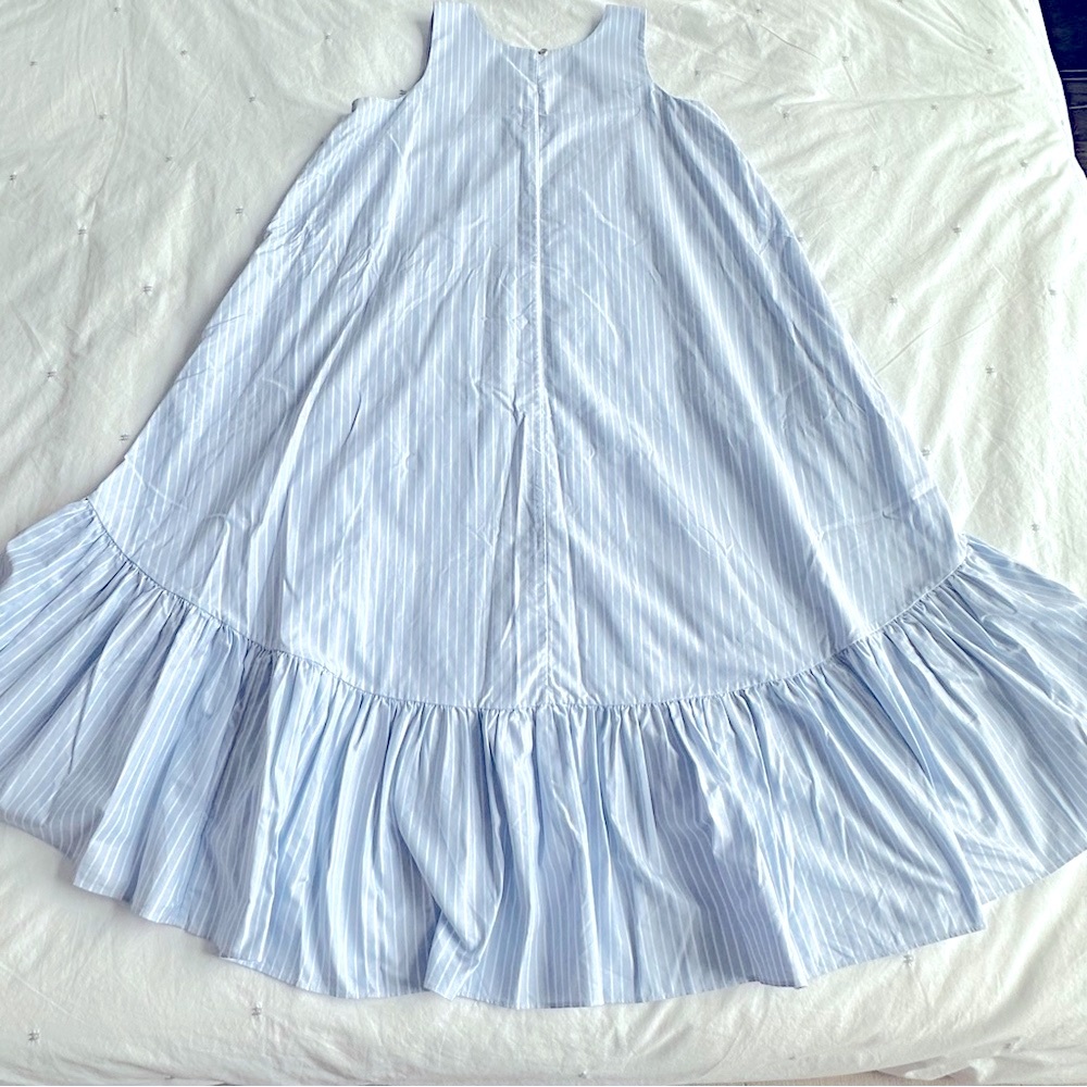 Mark D. Sikes Ruffle Bottom Dress